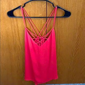 Strappy Peach Top